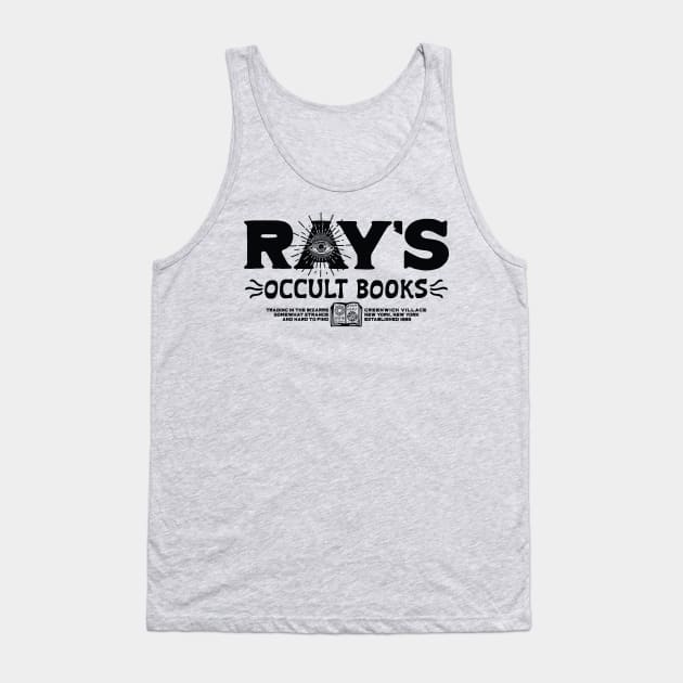 Ray's Occult Books Tank Top by Pufahl